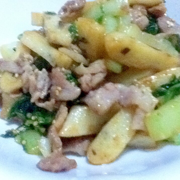 お弁当に 豚肉と白菜のごま炒め レシピ 作り方 By ぴょん吉1154 楽天レシピ